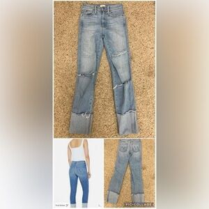 MOTHER | The Pony Boy Ankle Fray | Size: 23